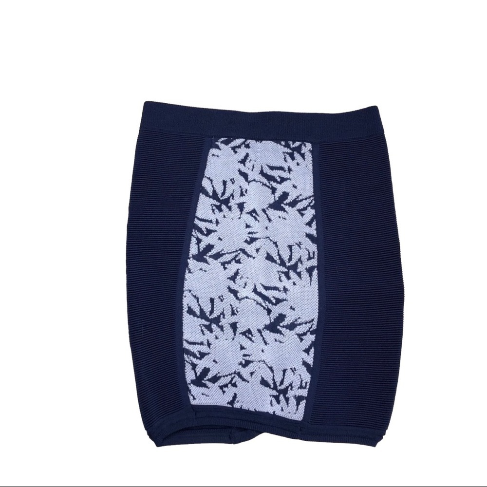 Rebecca Minkoff bodycon color block floral skirt